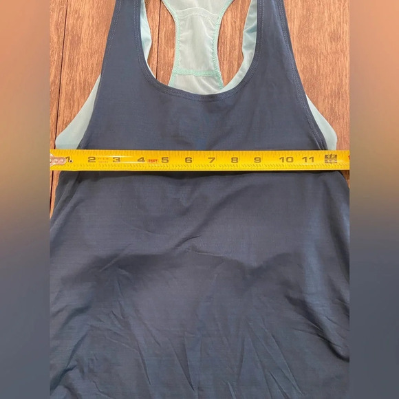 FABLETICS Eco-Conscious Built-In Bra Tank XXS Aqua Blue Sports Bra NWOT - Picture 13 of 13